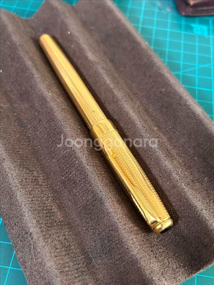 파카 소네트 만년필 - 도금 바디, 18k f촉, 프랑--2