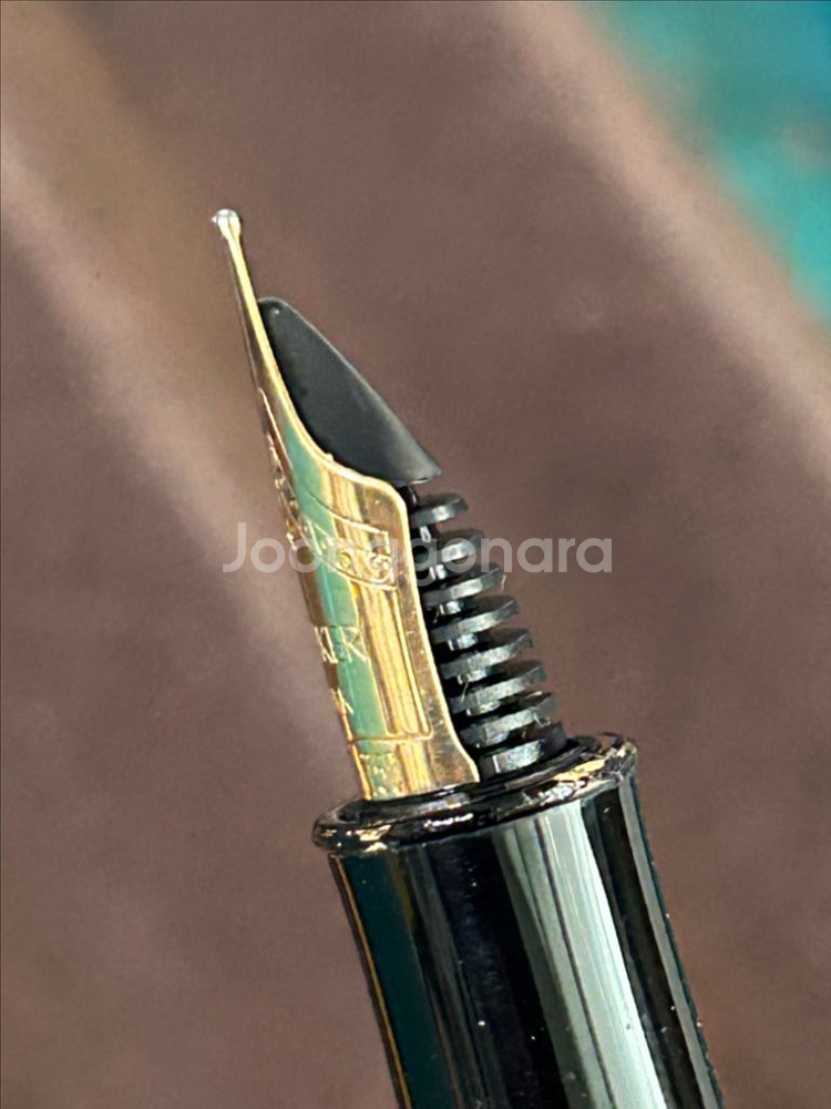 파카 소네트 만년필 - 도금 바디, 18k f촉, 프랑--6