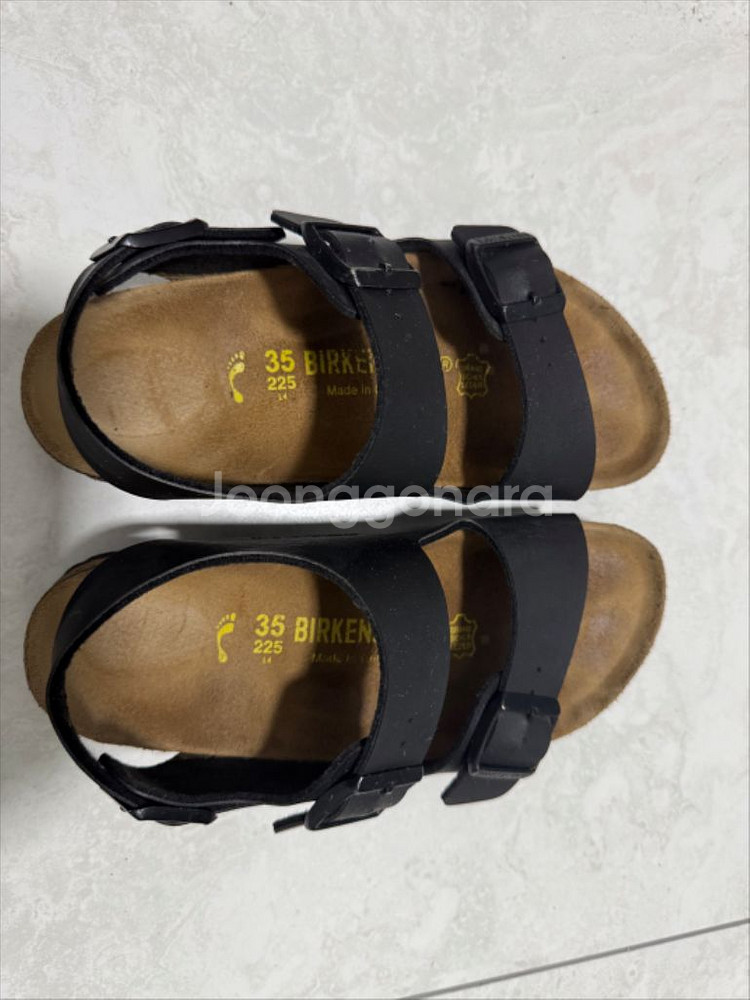 버켄스탁 밀라노 블랙 225--1