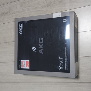 AKG Y50BT 헤드셋 (미사용제품)