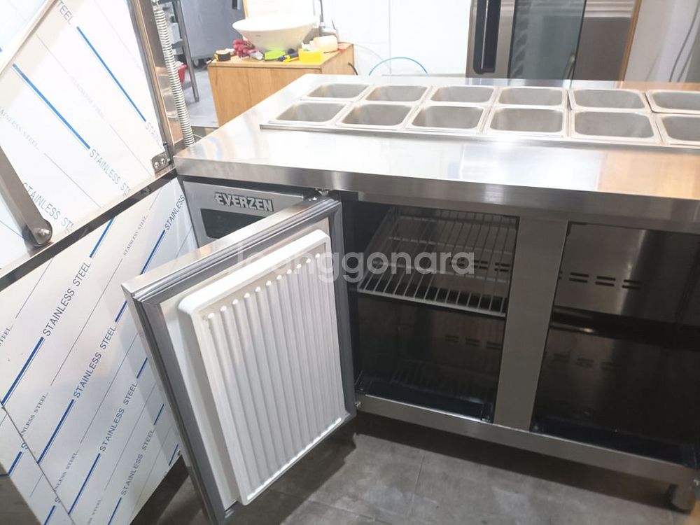 2022년구매]에버젠 간냉식 1200 반찬냉장고 팝니다--2