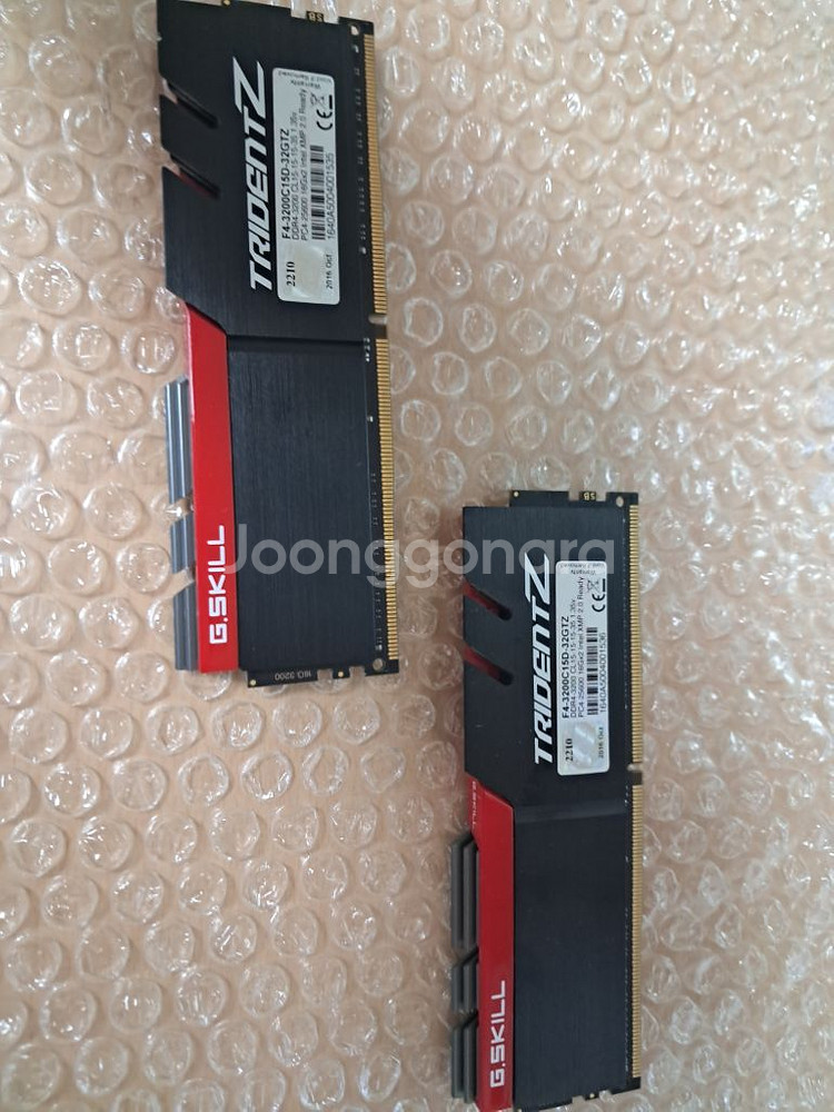 ddr4 램 32(16x2)gb 팝니다--1