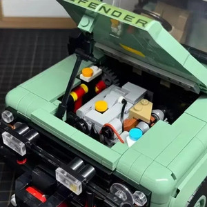 올드스쿨 스타일 랜드로버 디펜드 90 완전무장 호환레고