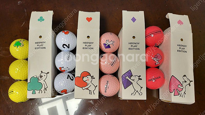 HEENDY play Edition골프공 12개--1