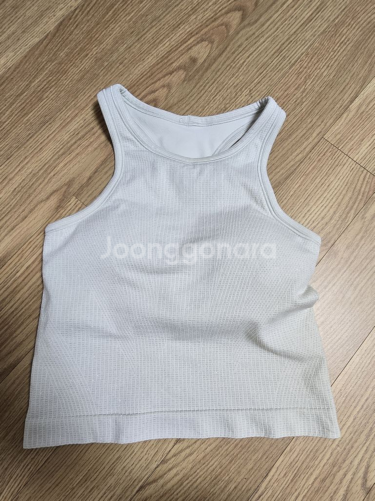 룰루레몬 앱투 크롭 탱크탑 새상품--0