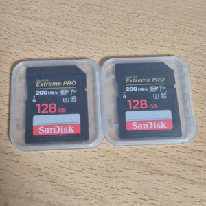 샌디스크 익스트림 프로 128gb 2개 일괄