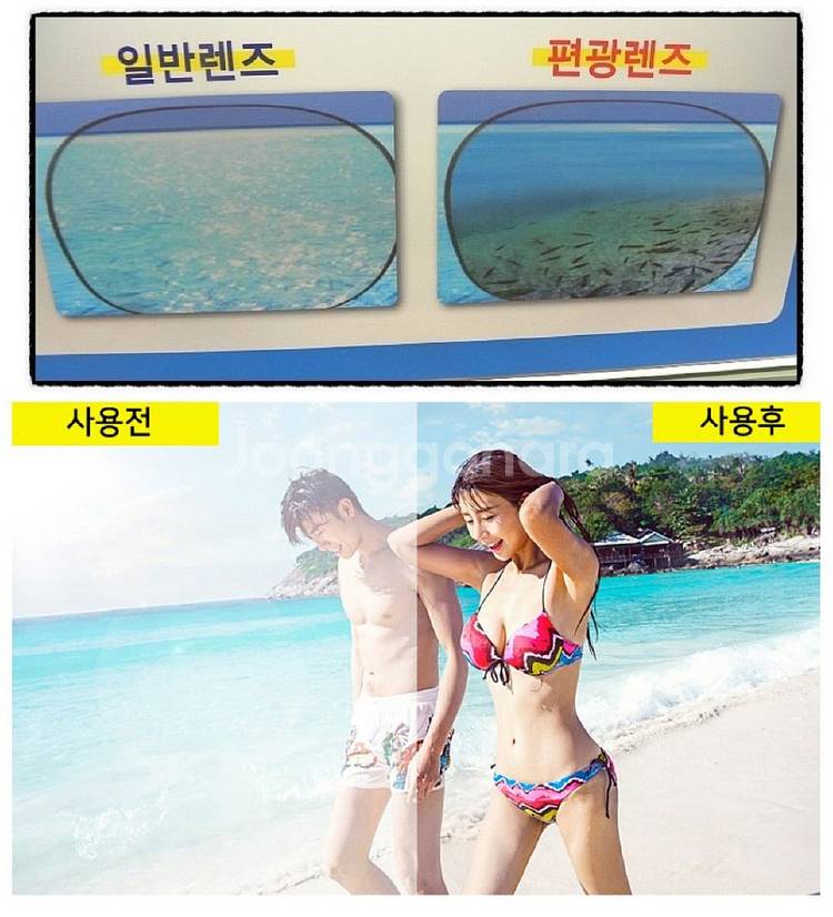 편광보잉선글라스, 남자/ TUQ10008-3--8