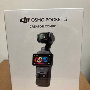 DJI 오즈모 포켓3 크리에이터 콤보 미개봉