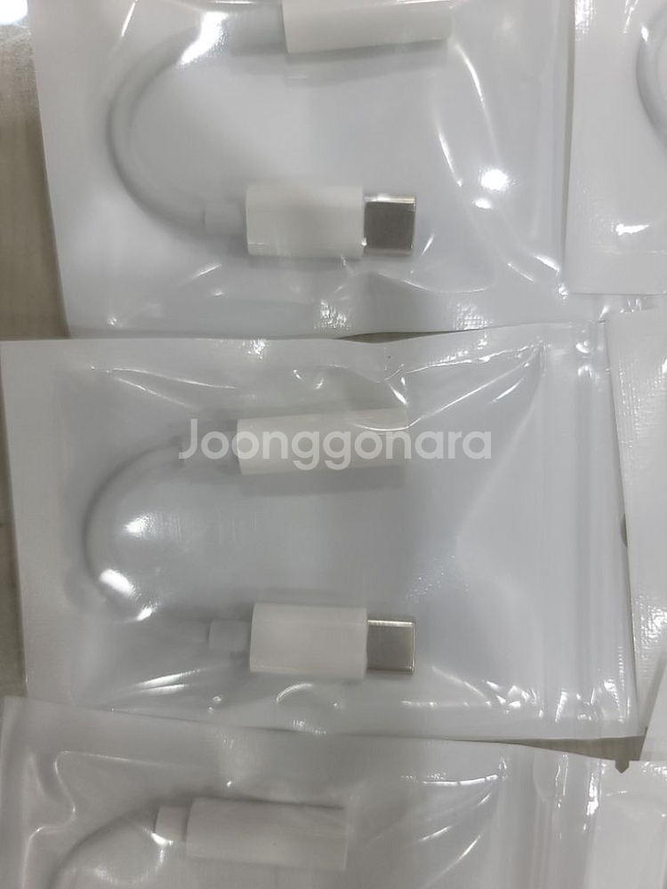 이어폰호환 3.5mm C타입 이어폰젠더 AUX 오디오--3