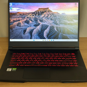 MSI GF65 게이밍 노트북 i7 RTX3060 !