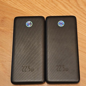 10000mAh 보조배터리 2개 pd 3.0 22.5w