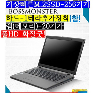 대형17.3게이밍/쿼드코어/i7/램20G/SSD256/