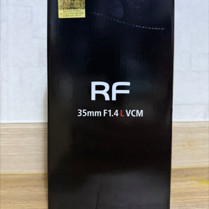RF 35mm f1.4 L VCM 25년4월 구매