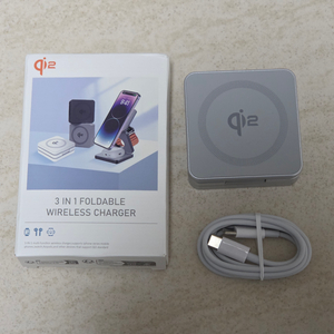 애플용 Qi2 3in1 접이식 무선충전기
