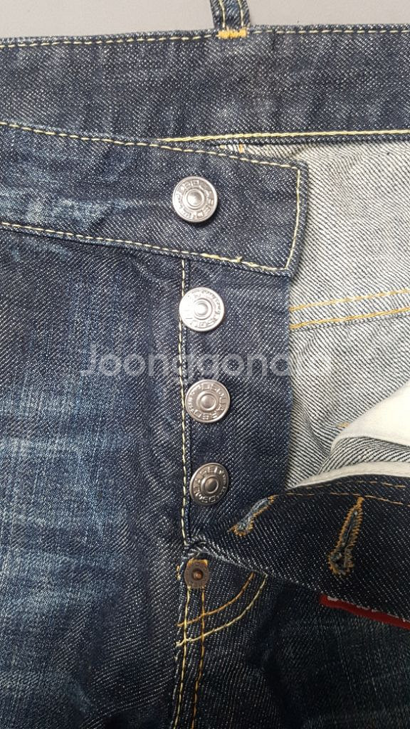 [46] 정품 디스퀘어드2 던거리 섹시 레귤러진 청바지--6