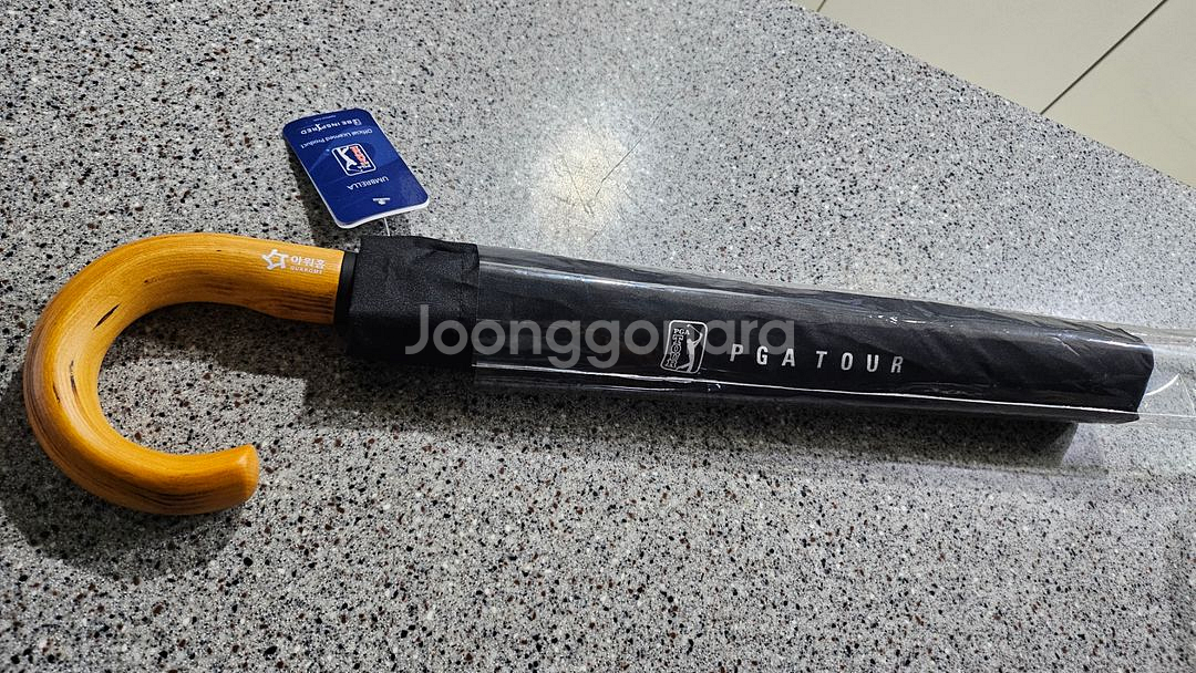 PGA 2단 자동우산 핸들(블랙)--0