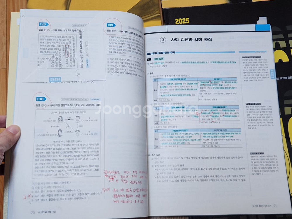 [일괄] 2025학년도 최적 사회문화 교재 세트 6권--3