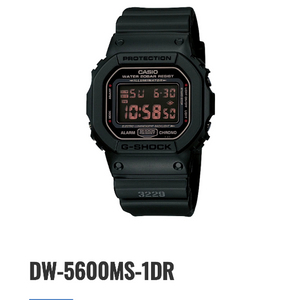 카시오 지샥 DW-5600MS-1DR