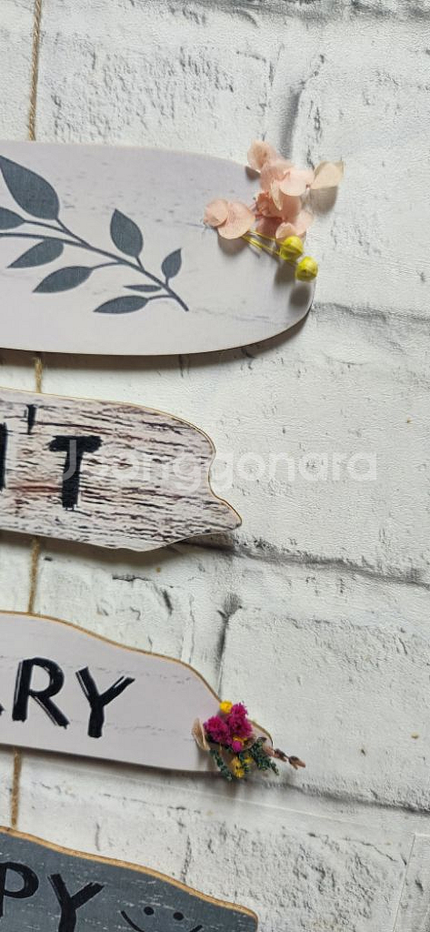 새상품)원목 벽걸이 소품 생화 프리저브드플라워 조화아님--3