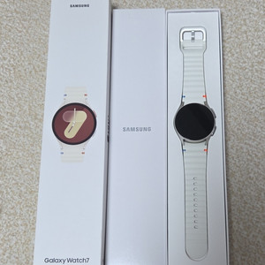 삼성 갤럭시워치7 40mm 크림 (새상품)