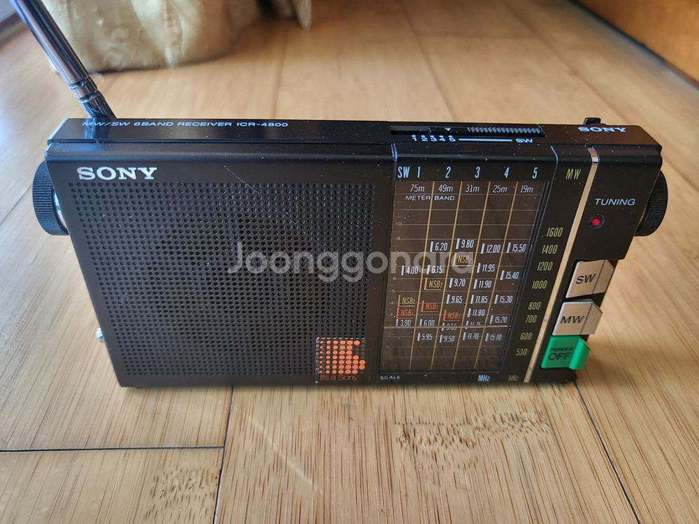25년5월판매완료)소니ICR-4800단파라디오--4