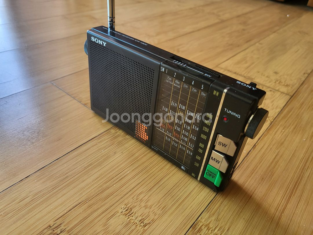 25년5월판매완료)소니ICR-4800단파라디오--5