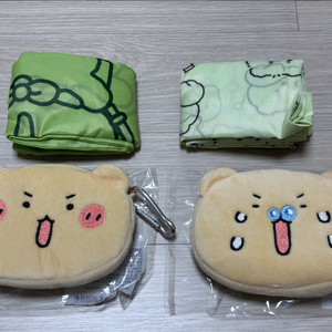 아이소이 망그러진곰 파우치+장바구니