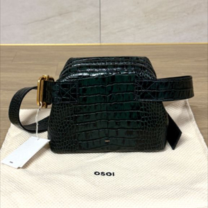 오소이/ 미니 브로트 크로커 백(딥그린,새상품)