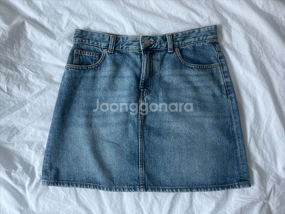 탑텐 A라인 데님스커트 라지(30)--0