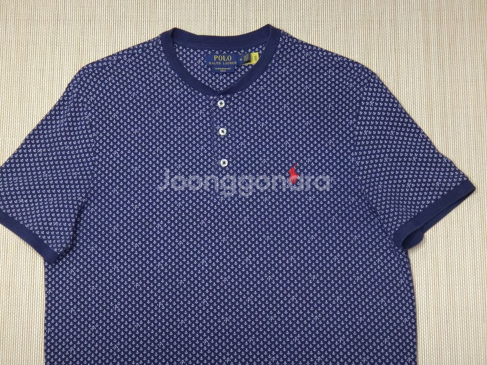 (100) 폴로랄프로렌 페더웨이트 메쉬 반팔 티셔츠--2