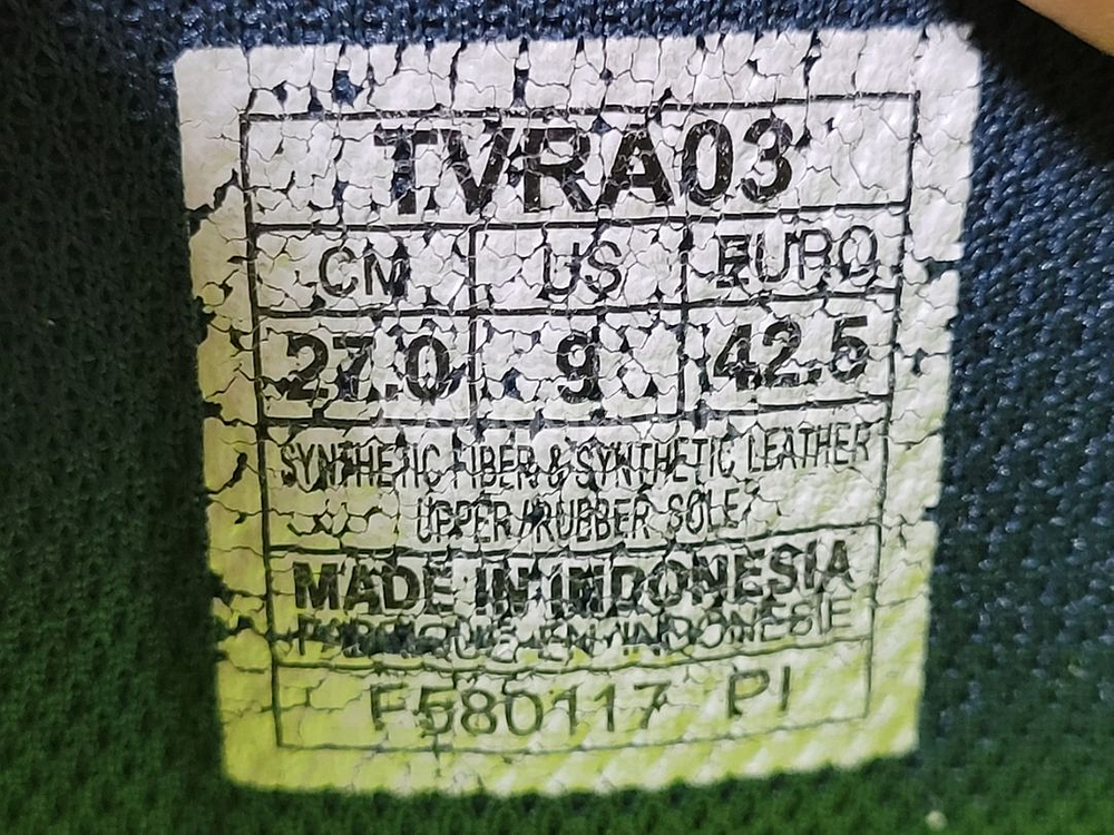아식스 RIVRE CS 인도어화(사이즈 270mm)--8