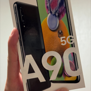 갤럭시 A90 5G 블랙 128기가(사용감 거의 없음)