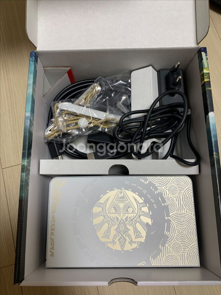 닌텐도 스위치 OLED 젤다 에디션(풀구성품)(S급)--3