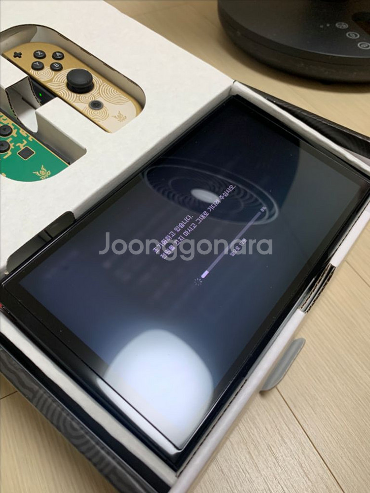 닌텐도 스위치 OLED 젤다 에디션(풀구성품)(S급)--6