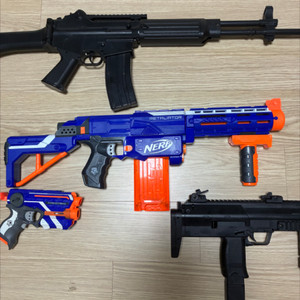 장난감 총 NERF 4종