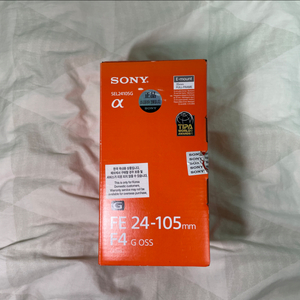 SONY 소니 FE 24105G 렌즈 SEL24105G