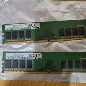 삼성 DDR4-2400T 8G 2개 팝니다.