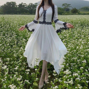 메이윤 벨라 원피스 판매ㅡ화이트 핑크
