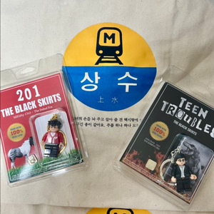 검정치마 굿즈 브릭 키링 201 틴트러블스 일괄