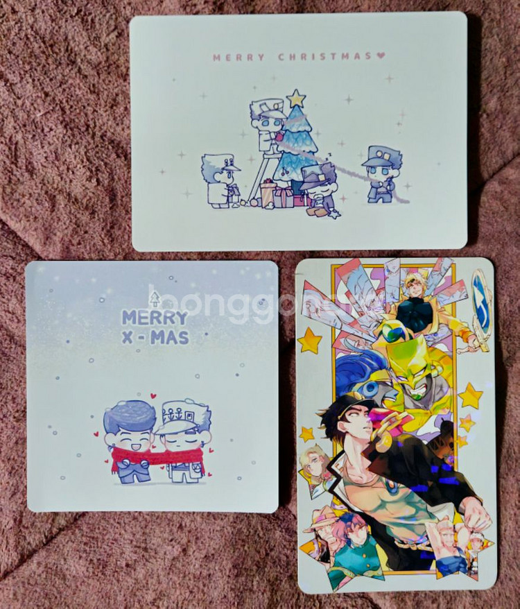 죠죠의 기묘한 모험 죠죠 엽서 굿즈 판매--2