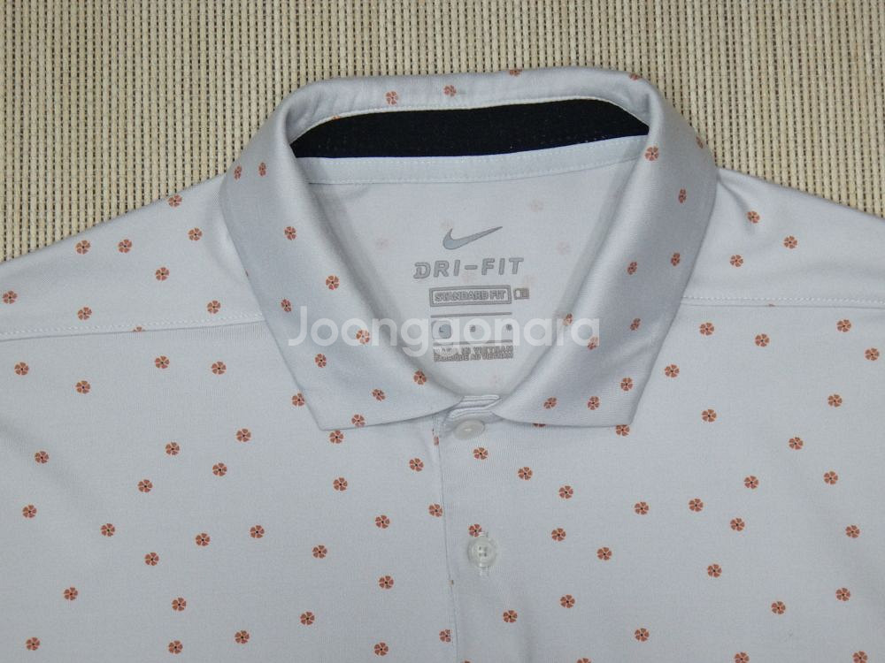 (100) 나이키 NIKE 스탠다드핏 카라 반팔 티셔츠--6