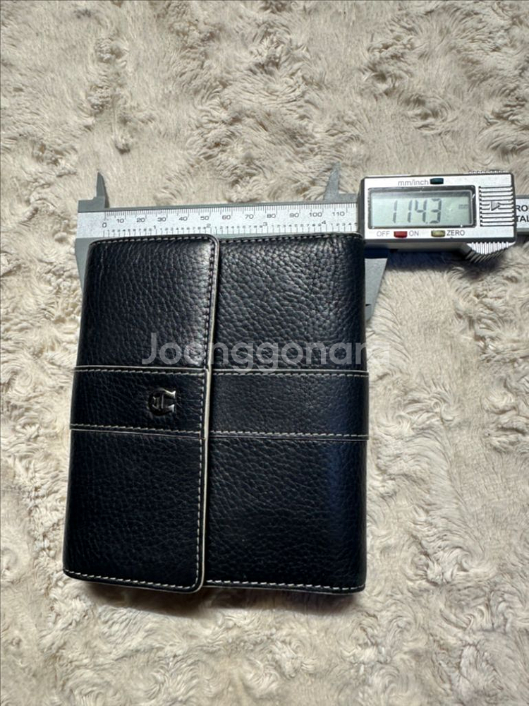 리얼가죽 에띠엔느 아이그너 정품 다용도 지갑 팝니다--8