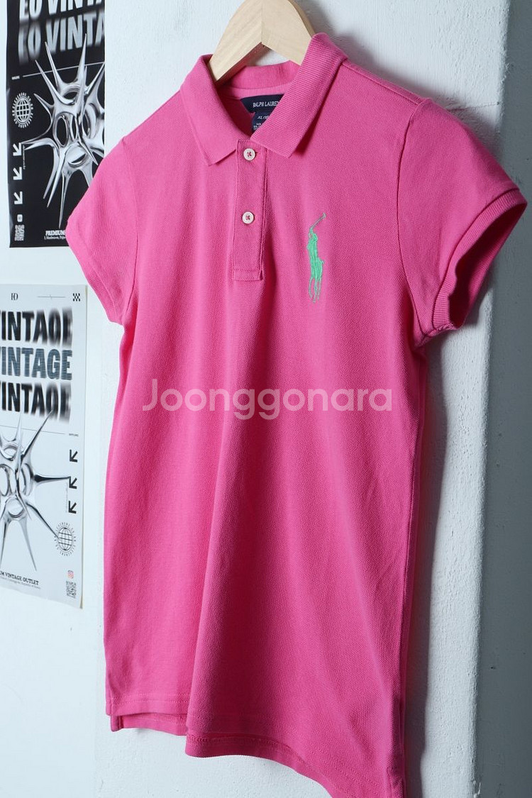 W(XL) 폴로 랄프로렌 반팔 카라 티셔츠 아동 키즈--3