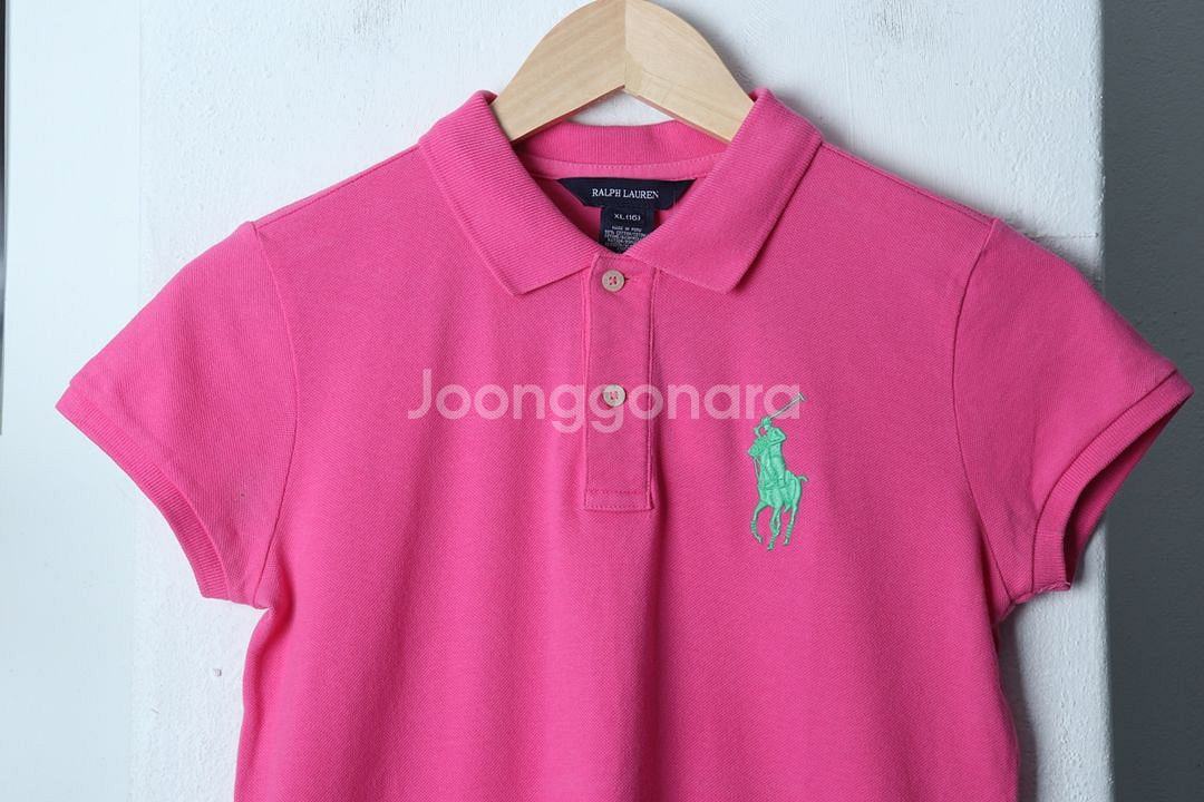 W(XL) 폴로 랄프로렌 반팔 카라 티셔츠 아동 키즈--0