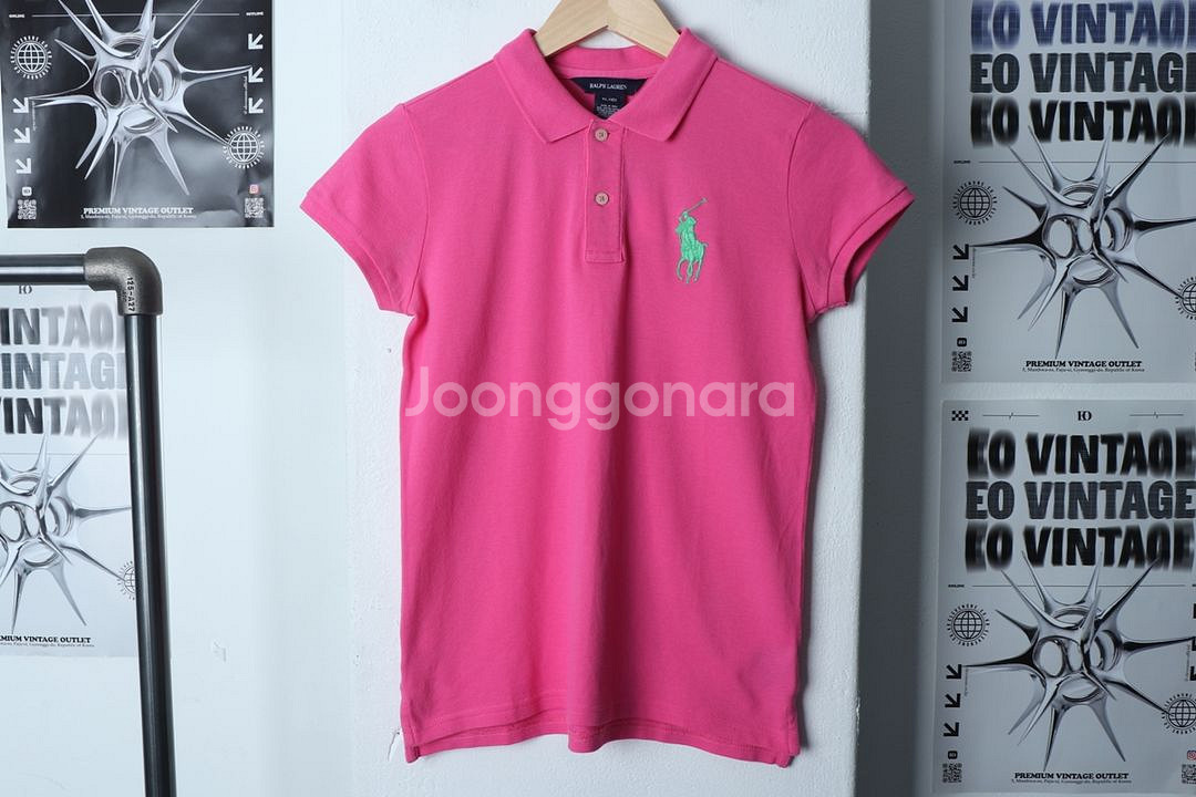 W(XL) 폴로 랄프로렌 반팔 카라 티셔츠 아동 키즈--2