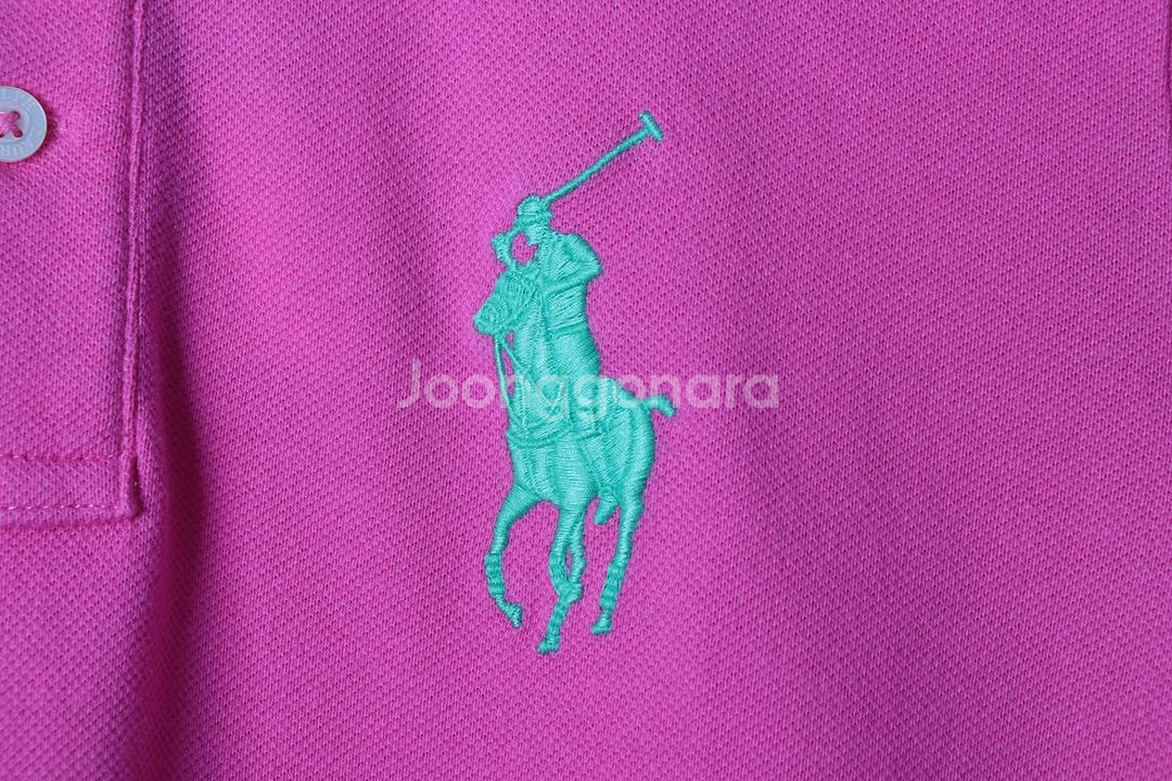 W(XL) 폴로 랄프로렌 반팔 카라 티셔츠 아동 키즈--8