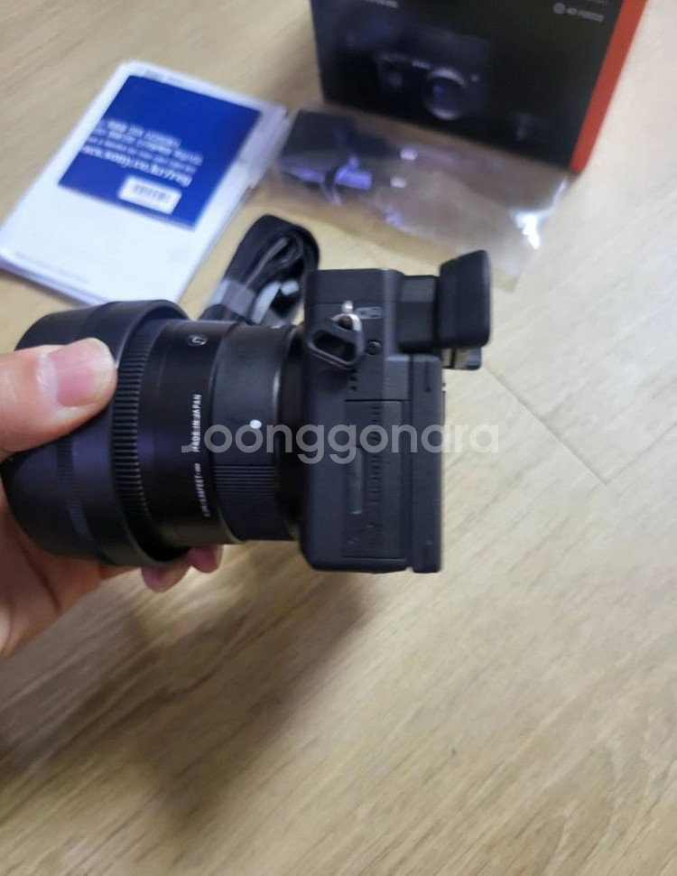 (800컷 신품급)Sony A6400 + 시그마--1