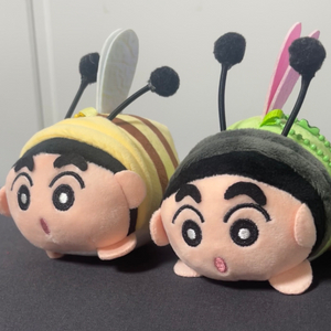일괄 배포) 짱구 꿀벌 나비 더듬이 동물 인형 가방키링