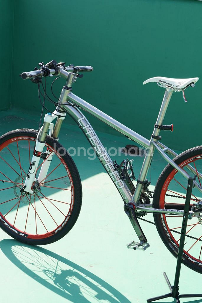 lite speed 티타늄 mtb 자전거--1