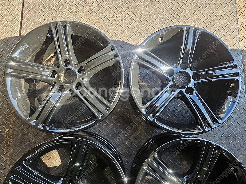 17인치 BMW F30 3시리즈 유광블랙 네비팩 순정휠...--6